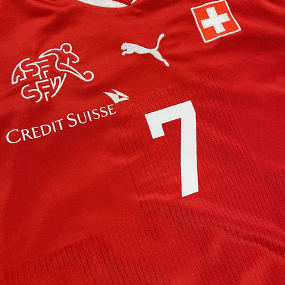 Puma Schweiz Barnetta Trikot rot Größe M 2010