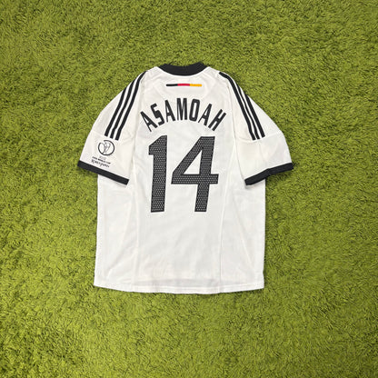 Adidas Deutschland DFB Asamoah Trikot Weiß Größe M 2002
