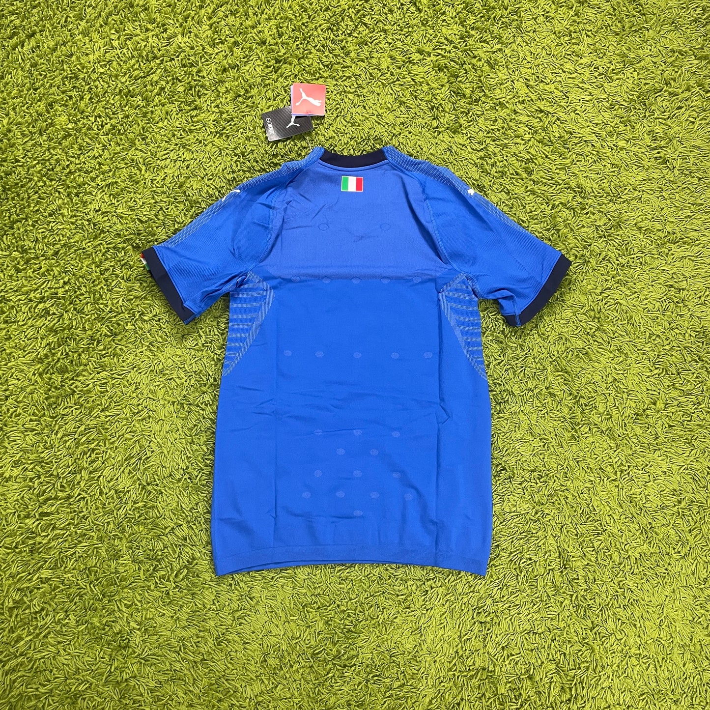 Puma Italien Trikot Spielertrikot blau Größe L 2018