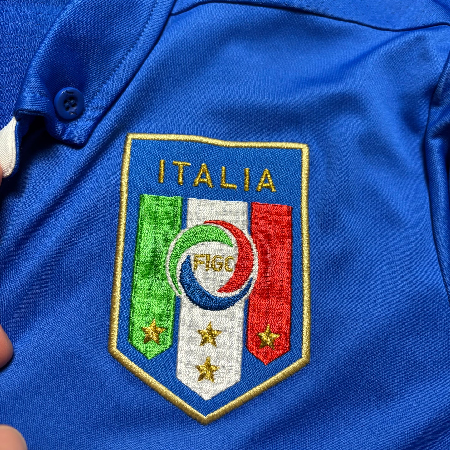 Puma Italien Pirlo Trikot blau Größe M 2014