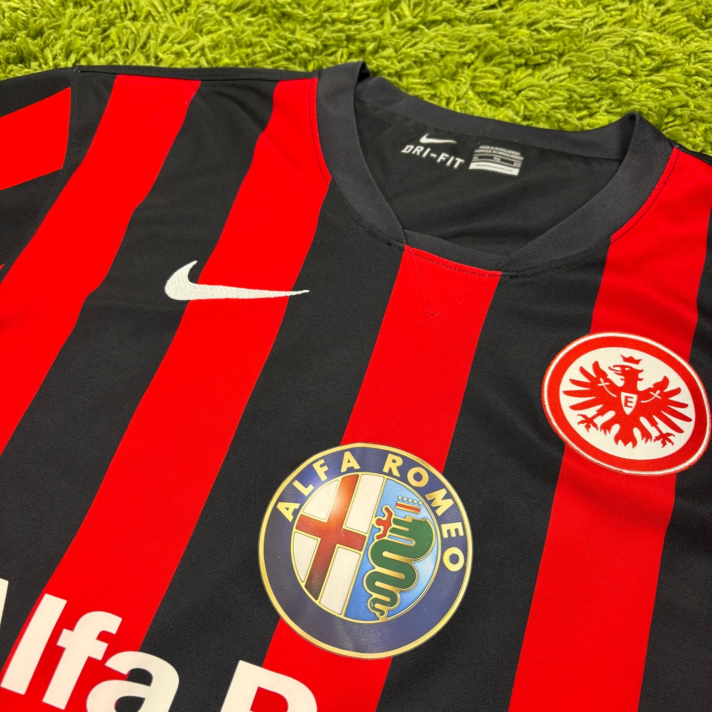 Nike Eintracht Frankfurt Trikot rot schwarz Größe XL 2014 2015