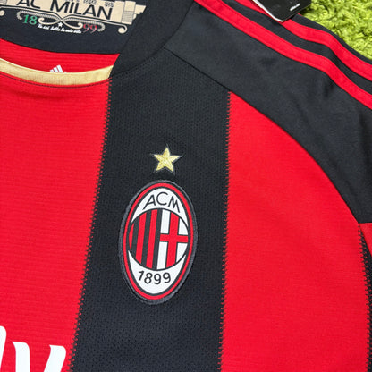 Adidas AC Mailand Ibrahimovic Milan Trikot rot schwarz Größe XL 2010 2011 Neu mit Etikett
