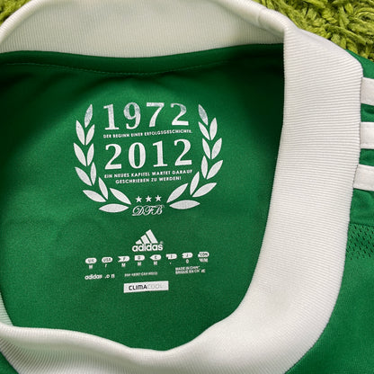 Adidas Deutschland Schweinsteiger Trikot grün Größe M 2012 DFB