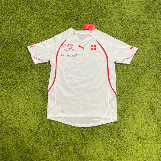 Puma Schweiz Trikot weiß Größe M 2010