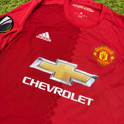 Adidas Manchester United Ibrahimovic Trikot rot Größe L 2016 2017