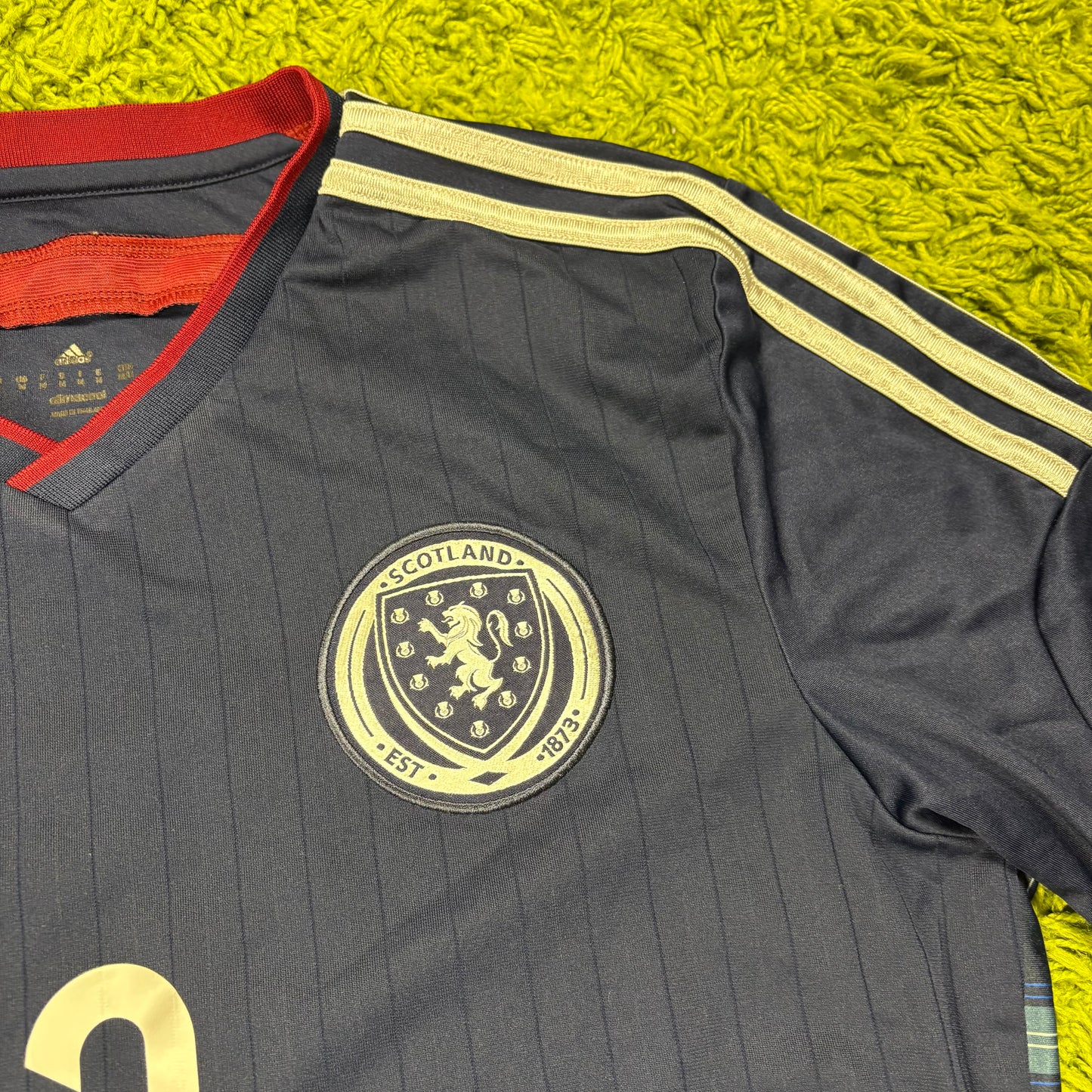 Adidas Schottland Robertson Trikot blau Größe M 2014