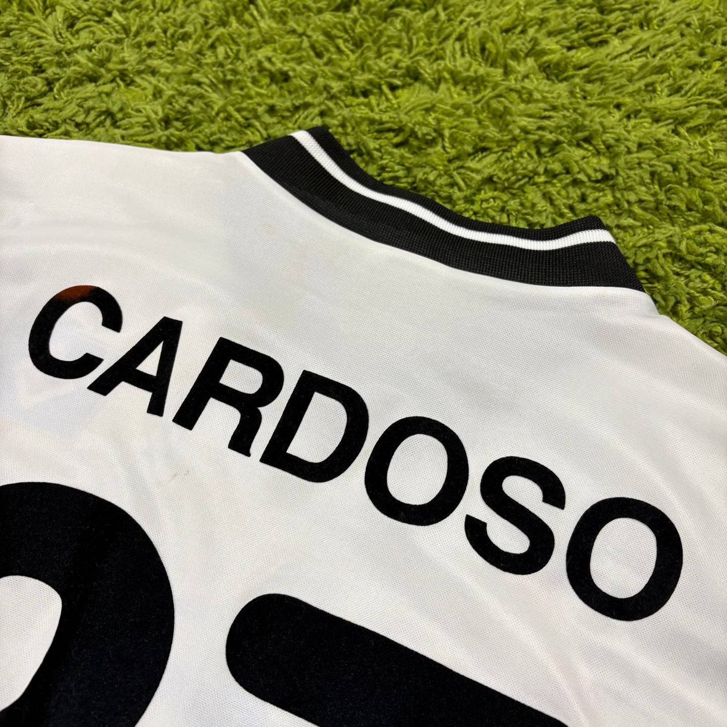 Uhlsport Hamburger SV HSV Cardoso Trikot Weiß Größe XL 1996 1997