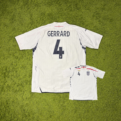 Umbro England Gerrard Trikot Weiß Größe XXL 2008