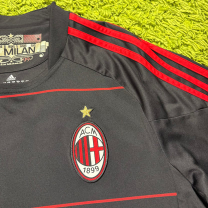 Adidas AC Mailand Milan Ronaldinho Trikot schwarz Größe M 2010 2011
