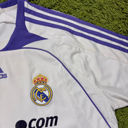Adidas Real Madrid Sneijder Trikot Größe M weiß 2007 2008