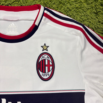 Adidas AC Mailand Milan Nocerino Trikot Weiß Größe M 2012 2013
