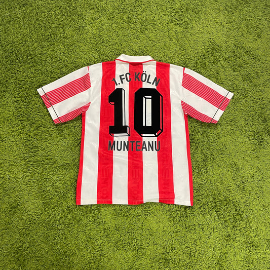 Puma 1. FC Köln Munteanu Trikot weiß Größe M 1995 1996