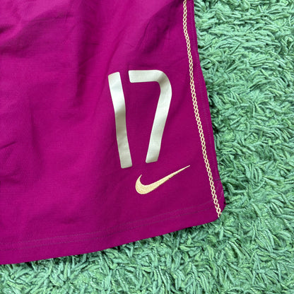 Nike Portugal Cristiano Ronaldo Trikot + Shorts Bordeaux rot Größe M 2006