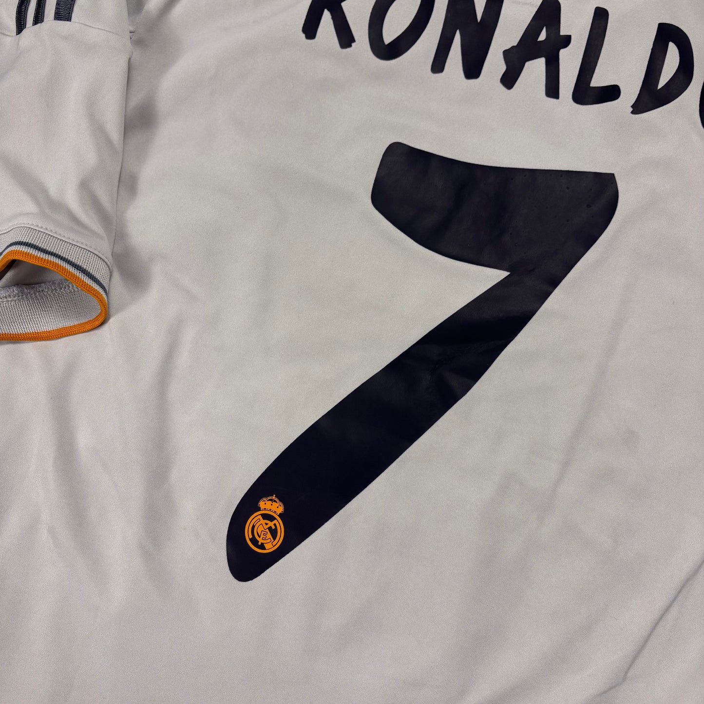 Adidas Real Madrid Ronaldo Trikot Weiß Größe L 2013 2014