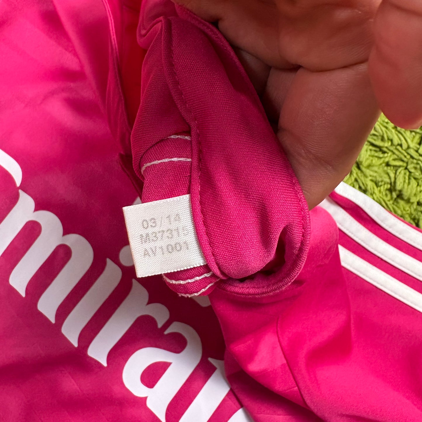 Adidas Real Madrid Ronaldo CR7 Trikot pink Größe M 2014 2015
