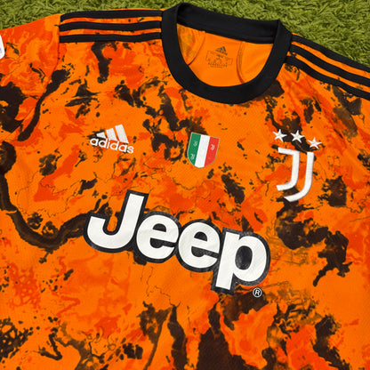 Adidas Juventus Turin Ronaldo Trikot Orange Größe XL 2020 2021