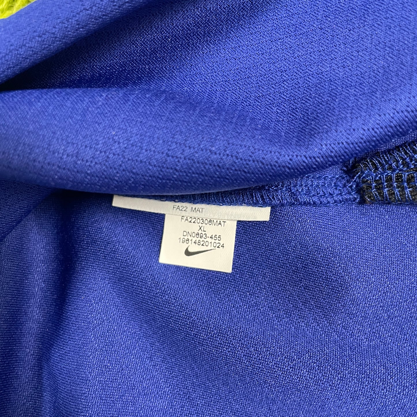 Nike Niederlande Holland Xavi Simons Trikot blau Größe XL 2022