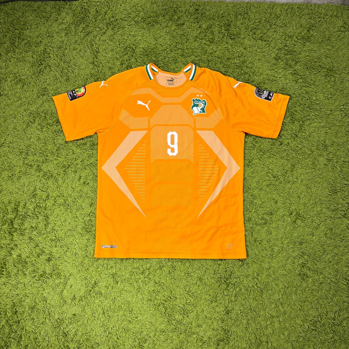 Puma Elfenbeinküste Zaha Trikot Orange Größe XL 2018