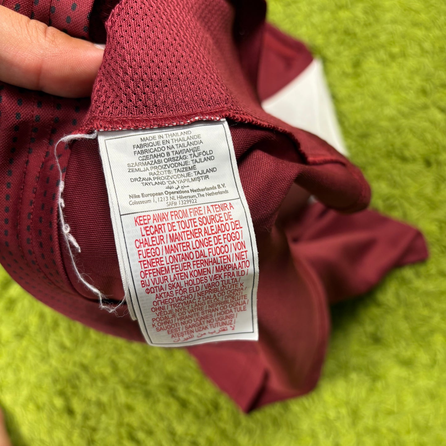 Nike FK Sarajevo Trikot Wein rot Bordeaux Größe XXL 2009 2010