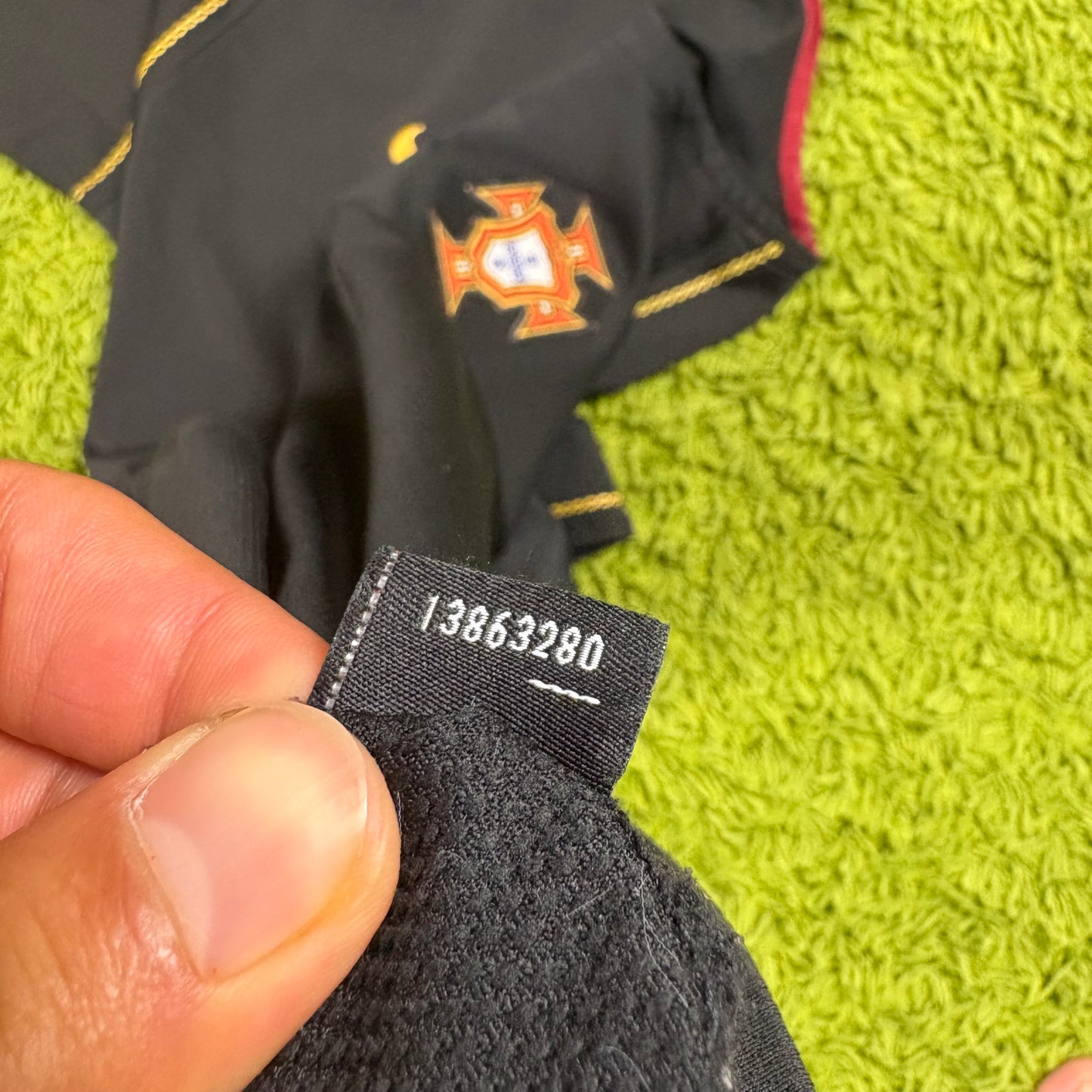 Nike Portugal Cristiano Ronaldo Trikot schwarz Größe L 2006