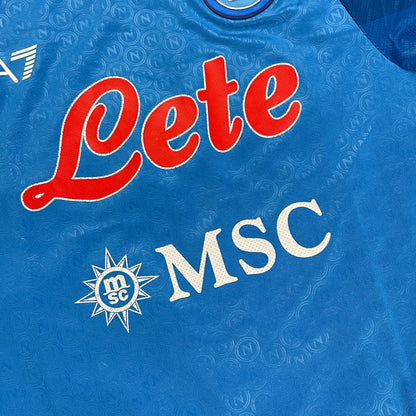 EA7 SSC Neapel Napoli Trikot blau Größe M 2022 2023