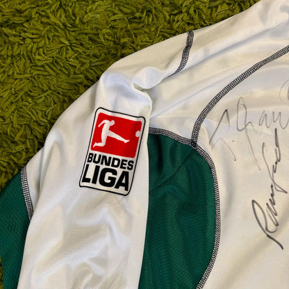 Puma VFL Wolfsburg Trikot Hans Sarpei Unterschriften Größe XL