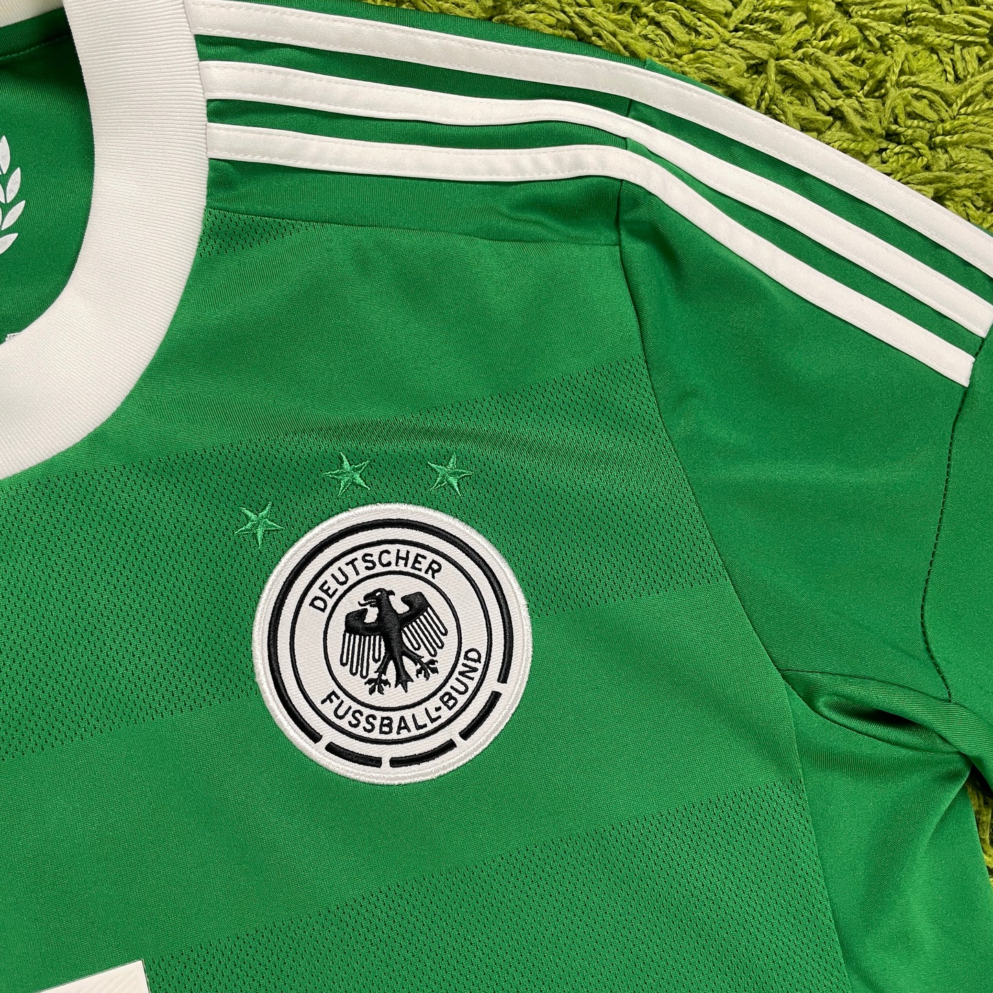 Adidas Deutschland Schweinsteiger Trikot grün Größe M 2012 DFB