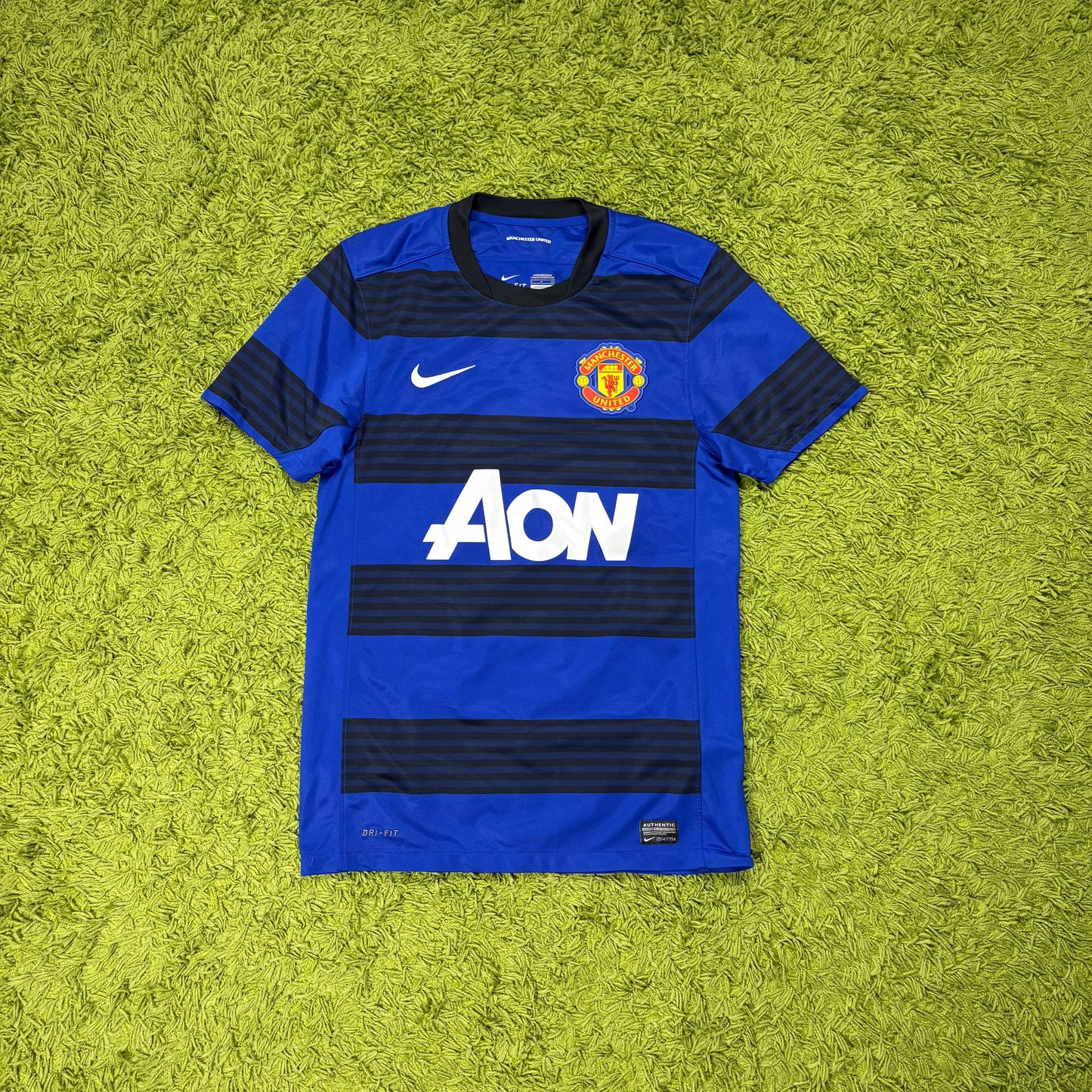Nike Manchester United Rooney Trikot blau Größe S 2011 2012
