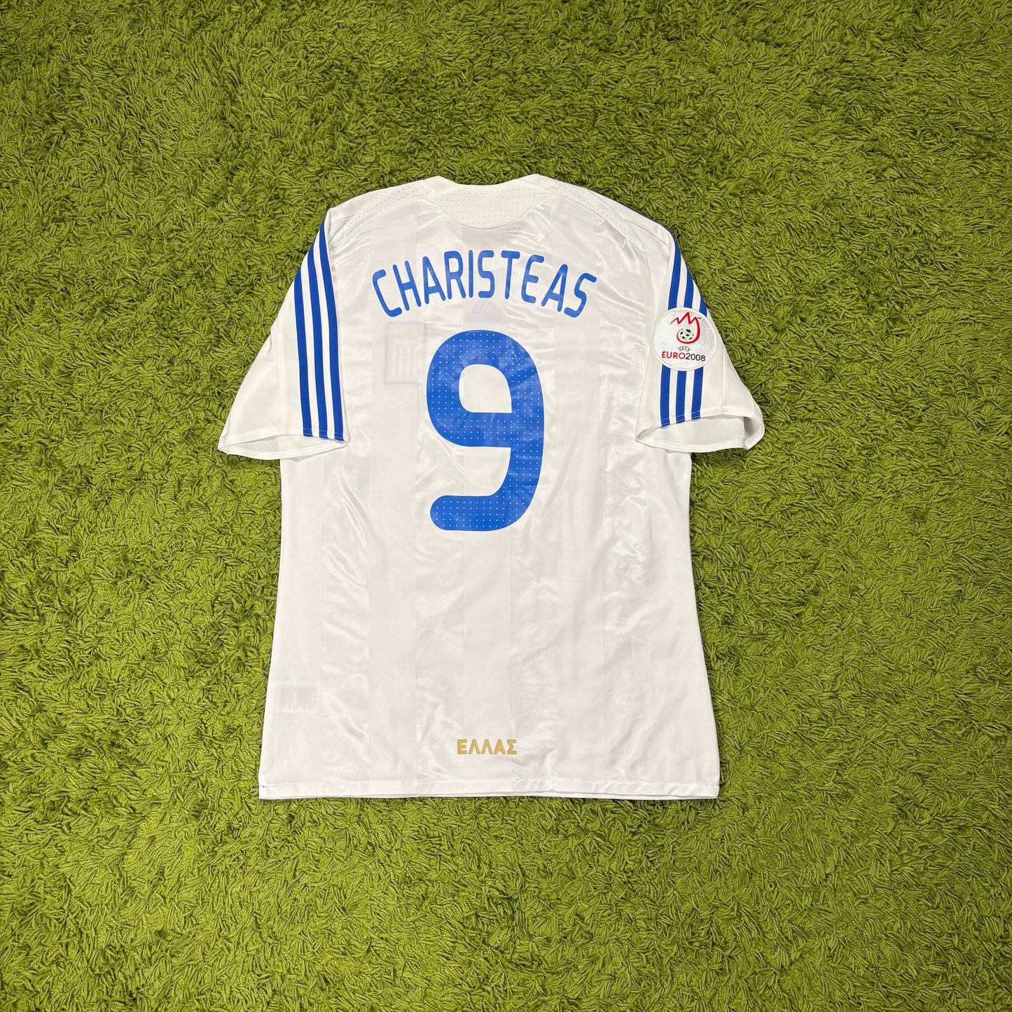 Adidas Griechenland Trikot Charisteas weiß Größe M 2008