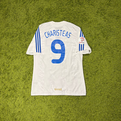 Adidas Griechenland Trikot Charisteas weiß Größe M 2008