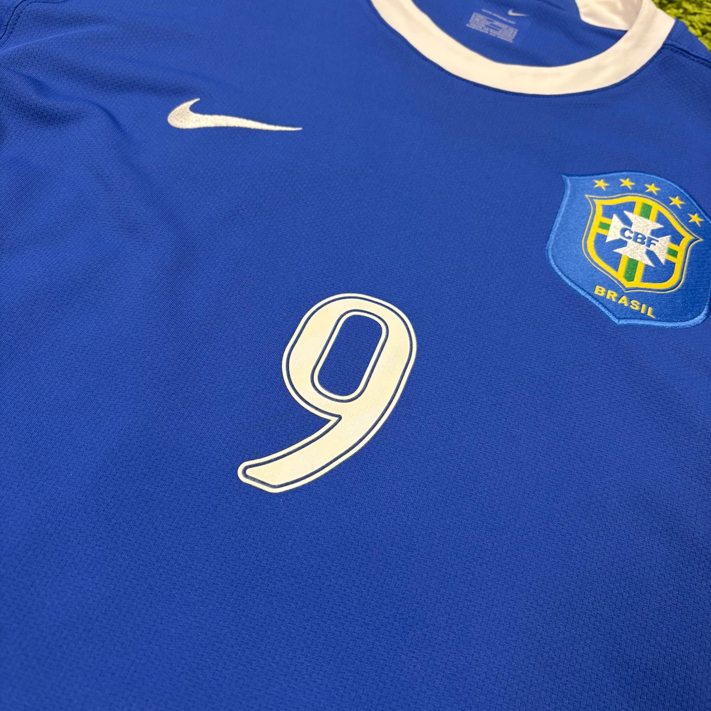 Nike Brasilien Ronaldo R9 Trikot blau Größe L 2006 2008 NEU MIT ETIKETT