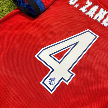 Nike Inter Mailand Milan Trikot Zanetti rot Größe L 2012 2013