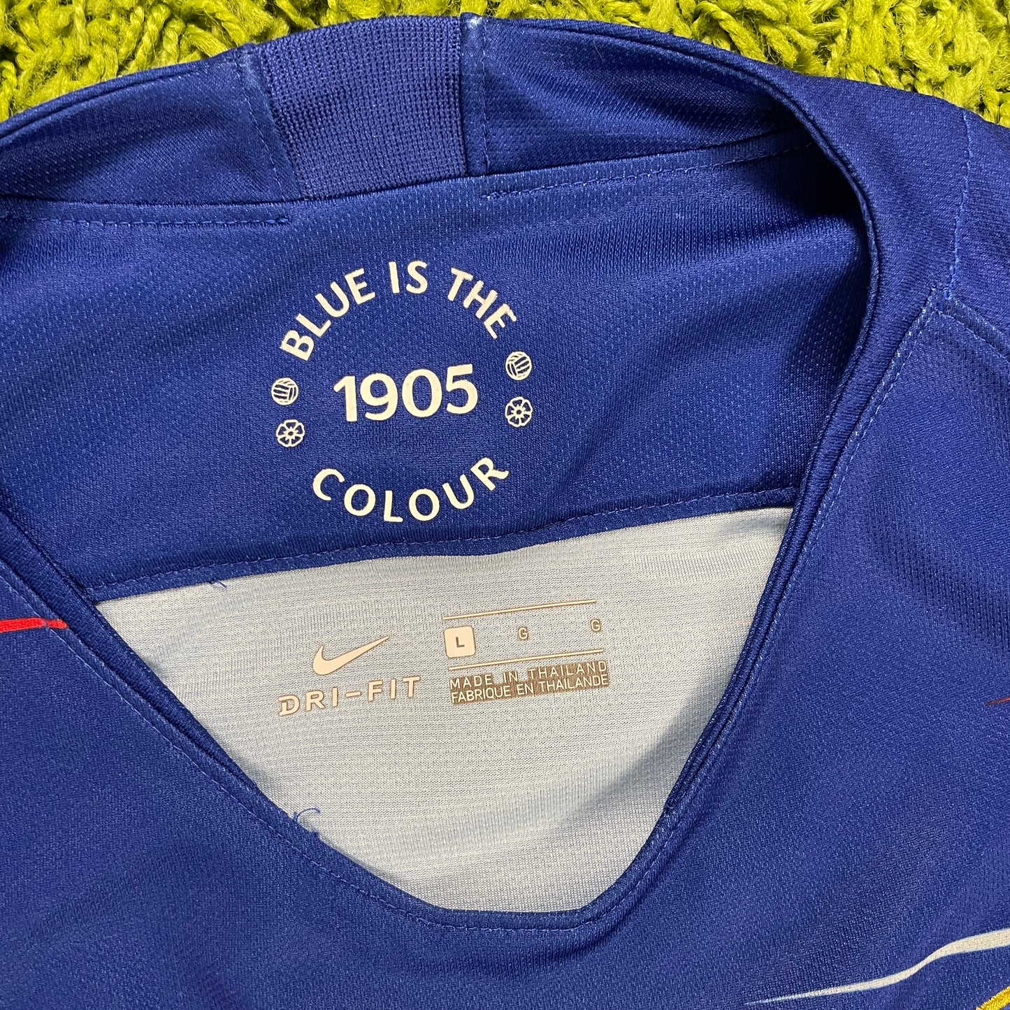 Nike Chelsea FC Trikot blau Größe L 2018 2019