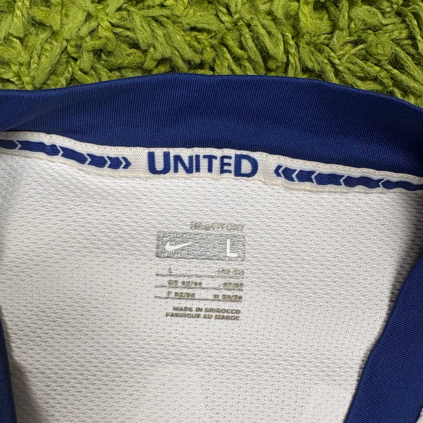 Nike Manchester United Trikot Ronaldo CR7 weiß Größe L 2008 2009