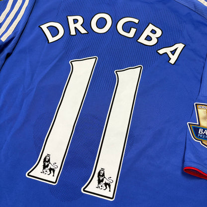 Adidas FC Chelsea Drogba Trikot blau Größe XXL 2010 2011