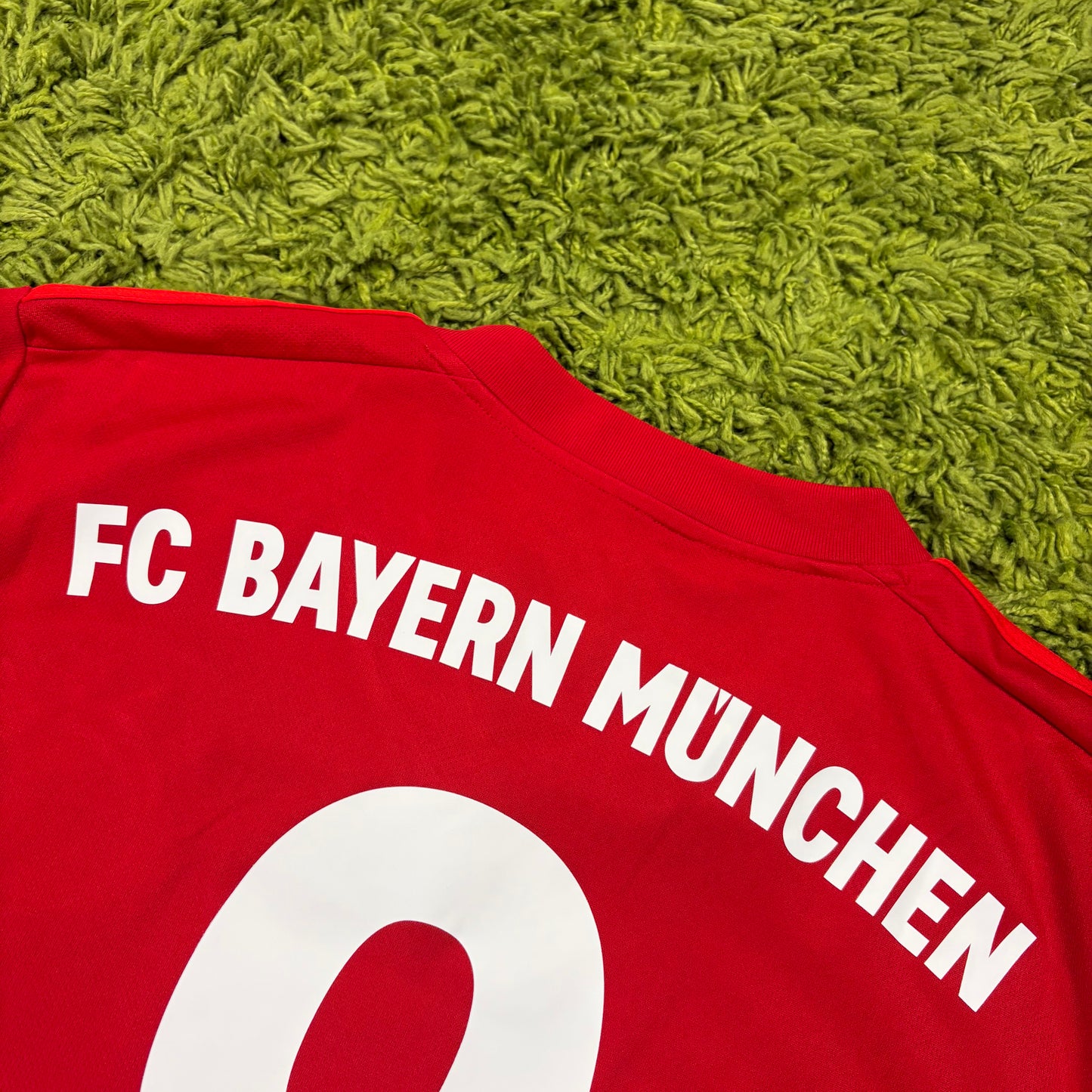 Adidas FC Bayern München Lewandowski Trikot rot Größe L 2018 2019