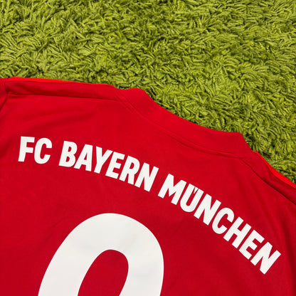 Adidas FC Bayern München Lewandowski Trikot rot Größe L 2018 2019