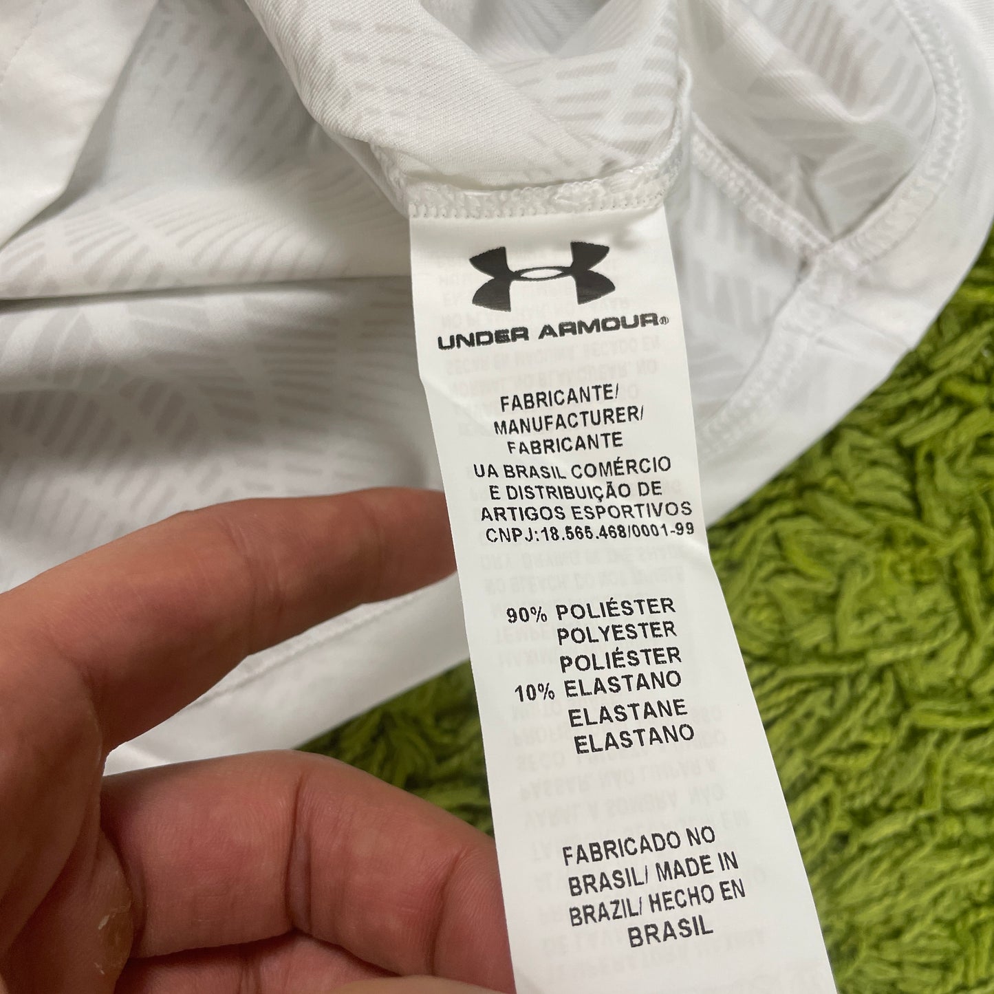 Under Armour Fluminense Trikot weiß Größe S 2017 2018