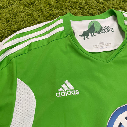 Adidas VFL Wolfsburg Dejagah Trikot grün Größe XL 2011 2012