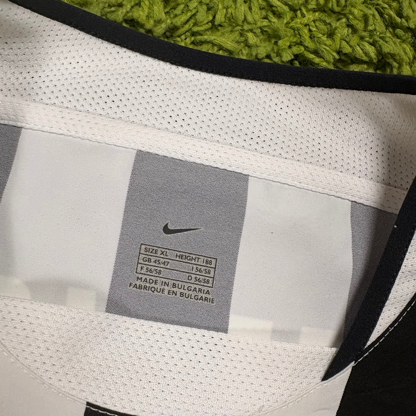 Nike Juventus Turin Nedved Trikot Weiß schwarz Größe XL 2003 2004
