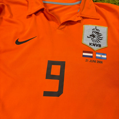 Nike Niederlande Holland Van Nistelrooy Trikot Orange Größe L 2006