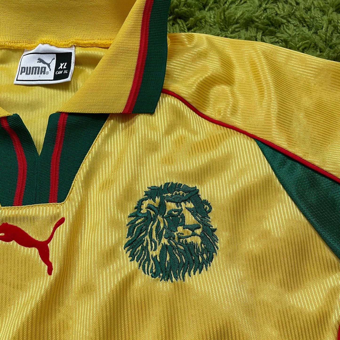 Puma Kamerun Trikot Jersey 1998