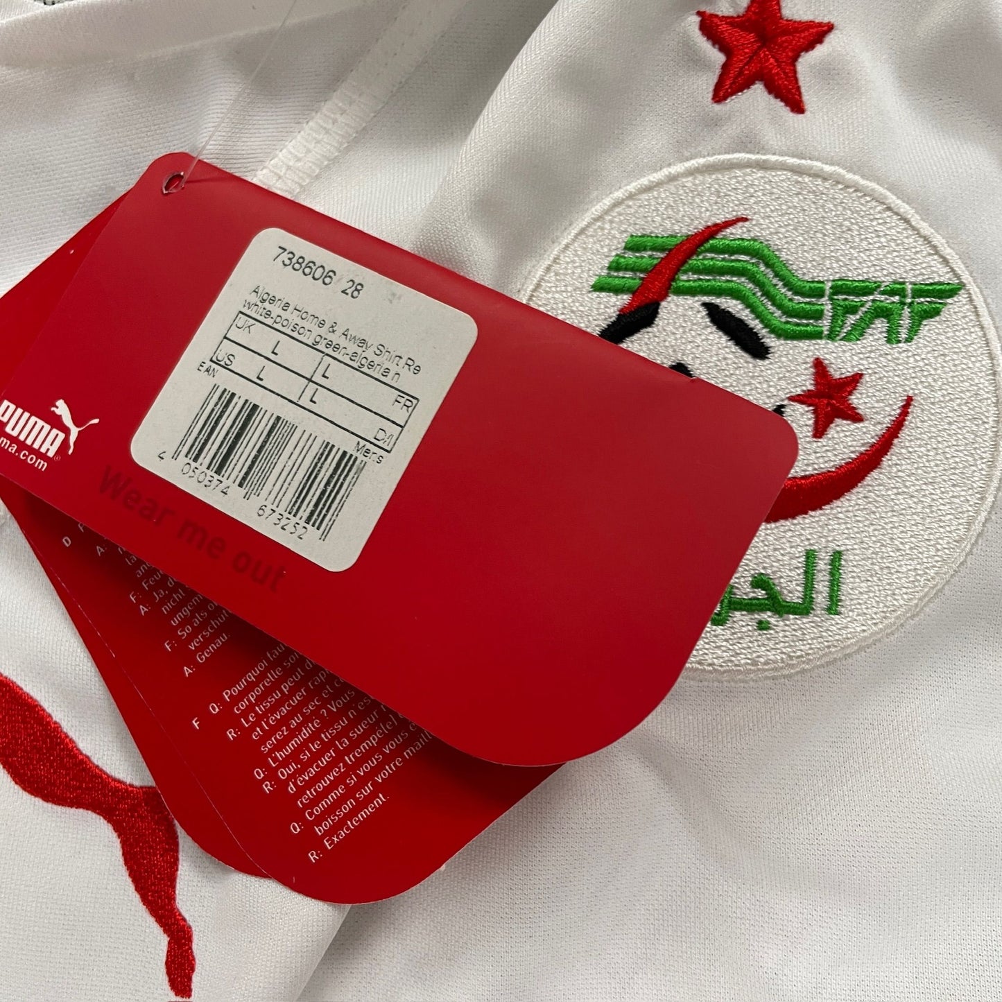 Puma Algerien Trikot 2010/2011 NEU Größe L