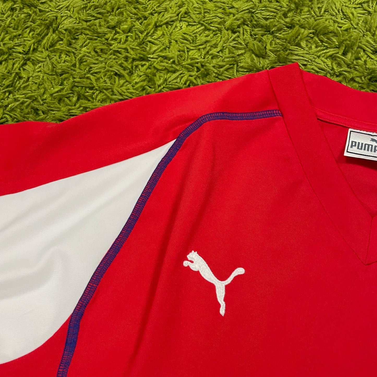 Puma Tschechien Trikot 2004 Retro Vintage Größe XL