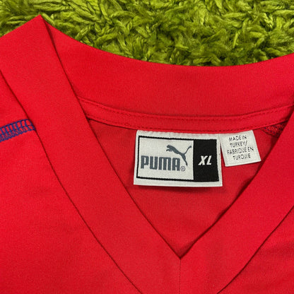 Puma Tschechien Trikot 2004 Retro Vintage Größe XL