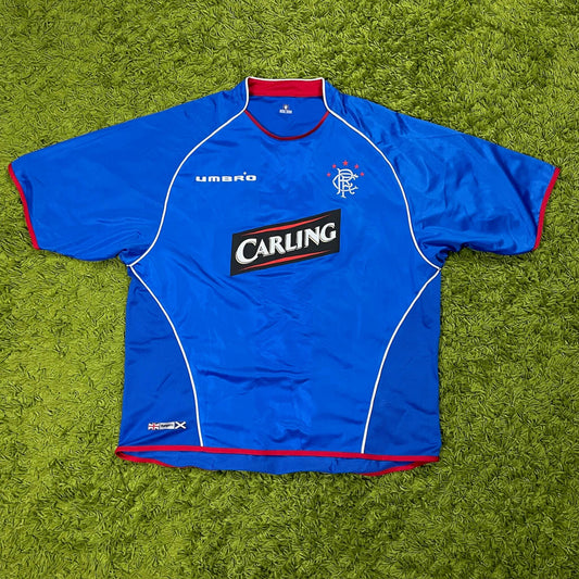 Umbro Glasgow Rangers Trikot Jersey 2005 / 2006