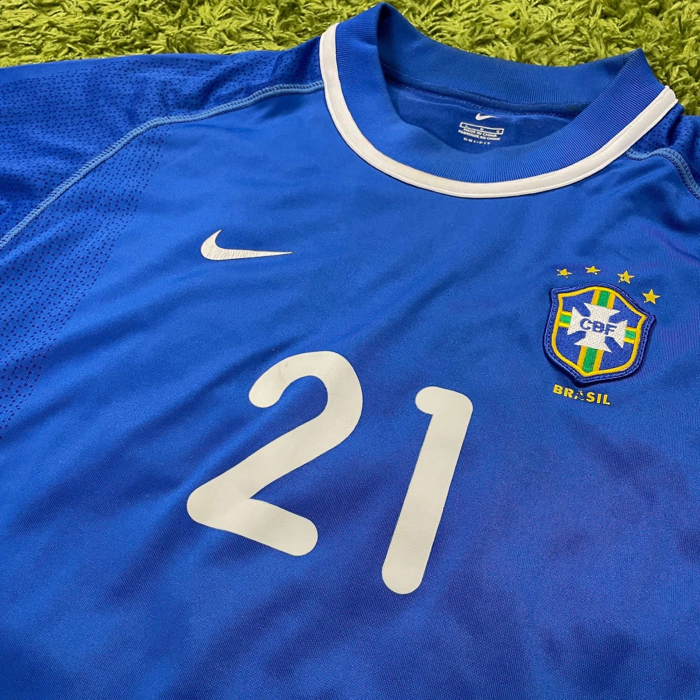 Nike Brasilien Trikot Jersey  #21 2000 2002